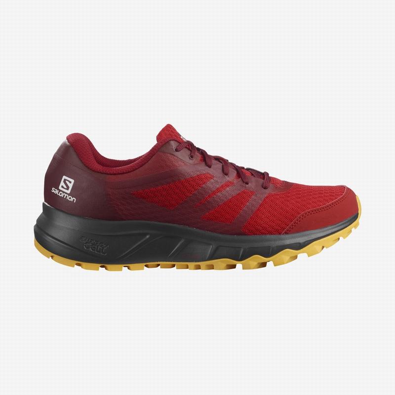 Zapatillas Trail Running Salomon Hombre Rojas - Salomon Argentina TRAILSTER 2 ,672854-IBE